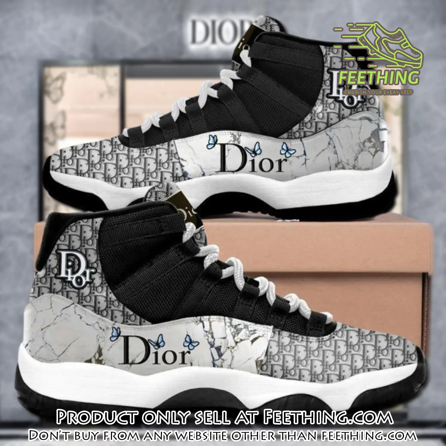 Dior luxury air jordan 11 shoes sport hot  dior sneakers gifts for men women ft3002288